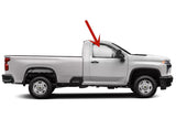 Tempered Passenger Right Side Door Window Door Glass Compatible with Chevrolet Silverado/GMC Sierra 2500 3500 2 Door Standard Cab Pickup 2020-2022 Models