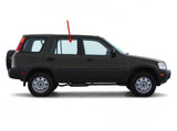 Passenger Right Side Rear Door Window Door Glass Compatible with Honda CR-V 1997-2001 Models
