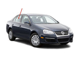 Passenger Right Side Rear Door Window Door Glass Compatible with Volkswagen Jetta 4 Door Sedan 2000-2005 Models