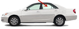 U.S.A Built Style Driver Left Side Rear Door Window Door Glass Compatible with Toyota Camry 2002-2006 Models