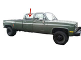 Passenger Right Side Rear Door Window Door Glass Compatible with Chevrolet Suburban/GMC Suburban/Chevroket Pickup/GMC Pickup 1981-1991 4 Door Models