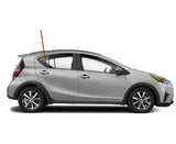 Passenger Right Side Rear Vent Window Vent Glass Compatible with Toyota Prius C 2012-2019 Models