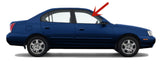Passenger Right Side Front Door Window Door Glass Compatible with Hyundai Elantra 4 Door Sedan/Hatchback 2001-2006 Models