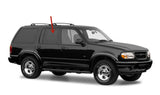 Passenger Right Side Rear Door Window Door Glass Compatible with Ford Explorer 1997-2001 Models/Explorer Sport Trac 2001-2006 Models