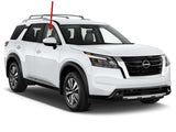 Passenger Right Side Front Door Window Door Glass Compatible with Nissan Pathfinder 2005-2012 Models/Nissan Xterra 2005-2015 Models