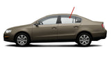 Driver Left Side Rear Door Window Door Glass Compatible with Volkswagen Passat 4 Door Sedan 2006-2011 Models