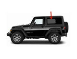 Driver Left Side Quarter Window Quarter Glass Compatible with Jeep Wrangler 2011-2017 2 Door Utility Models