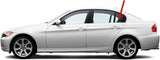 Driver Left Side Rear Vent Window Vent Glass Compatible with BMW 325i 325xi 330i 330xi 2006 /328i 328xi 335i 335xi 335d 2007-2011 / M3 4 Door Sedan 2008-2012 Models