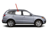 Clear Tempered Passenger Right Side Rear Door Window Door Glass Compatible with Hyundai Santa Fe 2007-2012 Models