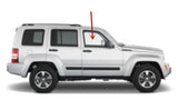 Passenger Right Side Front Door Window Door Glass Compatible with Jeep Liberty 2008-2012 Models