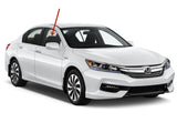 Passenger Right Side Front Door Window Door Glass Compatible with Honda Accord 4 Door Sedan 2013-2017 Models