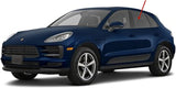 Driver Left Side Rear Door Window Door Glass Compatible with Porsche Macan / Macan S 2015-2022 Models