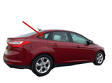 OE Black Moulding Passenger Right Side Rear Quarter Window Quarter Glass Compatible with Ford Focus 4 Door Sedan 2012-2018 Models