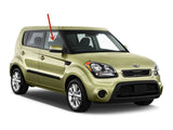 Passenger Right Side Front Door Window Door Glass Compatible with Kia Soul 2010-2013 Models