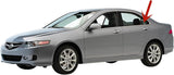 Driver Left Side Rear Vent Window Vent Glass Compatible with Acura TSX 2004-2008 Models Glass Only