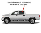 Laminated Driver Left Side Rear Door Window Door Glass Compatible with Dodge Ram 1500/2500/3500/4500/5500 4 Door Extended Crew/Mega Cab Pickup 2006-2007 Models