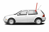 Driver Left Side Vent Window Vent Glass Compatible with Volkswagen Golf (New) 1999 / Golf 2000-2006 4 Door Hatchback Models