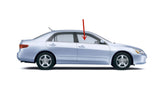Passenger Right Side Front Door Window Door Glass Compatible with Honda Accord 4 Door Sedan 2003-2007 Models