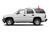 Driver Left Side Rear Quarter Window Quarter Glass Compatible with GMC Yukon/Chevrolet Tahoe 2000-2006 Models