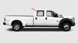Passenger Right Side Rear Door Window Door Glass Compatible with Ford F250 F350 F450 F550 F650 F750 4 Door Crew Cab 1999-2012 Models
