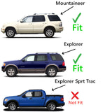 Back Tailgate Window Back Glass Compatible with Ford Explorer/Mercury Mountaineer 2006-2010 Models Heated