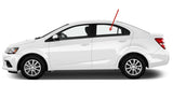 Driver Left Side Rear Door Window Door Glass Compatible with Chevrolet Sonic 4 Door Sedan 2012-2020 Models
