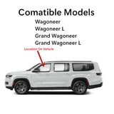 Laminated Driver Left Side Front Door Window Door Glass Compatible with Jeep Wagoneer / Wagoneer L / Grand Wagoneer / Grand Wagoneer L 2022-2024 Models