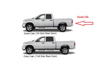 Driver Left Side Rear Door Window Door Glass Compatible with Dodge Ram Pickup 1500 4 Door Quad Cab 2009-2018 Models & 1500 Classic 4 Door Quad Cab 2019-2023 Models