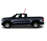 Driver Left Side Rear Door Window Door Glass Compatible with Chevrolet Silverado/GMC Sierra 1500 4 Door Extended Cab 2019-2022 Models