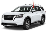 Driver Left Side Front Door Window Door Glass Compatible with Nissan Pathfinder 2005-2012 Models/Nissan Xterra 2005-2015 Models