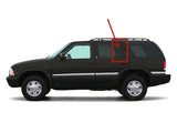 Driver Left Side Rear Vent Window Vent lass Compatible with Chevrolet Blazer 1995-2005 4 Door Models/Oldsmobile Bravada 1996-2001 4 Door Models