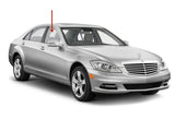 Tempered Passenger Right Side Front Door Window Door Glass Compatible with Mercedes Benz S350 S400 S550 S600 S63AMG S65AMG 2007-2013 Models