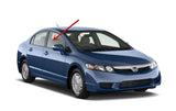 Passenger Right Side Front Door Window Door Glass Compatible with Honda Civic / Civic Hybrid 4 Door Sedan 2006-2011 Models