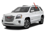 Driver Left Side Rear Door Window Door Glass Compatible with GMC Terrain 2010-2017 Models