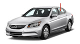 Driver Left Side Rear Door Window Door Glass Compatible with Honda Accord 4 Door Sedan 2008-2012 Models