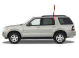 Driver Left Side Rear Vent Window Vent Glass Compatible with Ford Explorer 2002-2010 4 Door Models