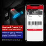 ThinkCar ThinkDiag - OE Level Diagnostic Tools OBD2 Scanner Bluetooth, All System Bi-Directional Scan Tool OE Level Diagnostic Tools