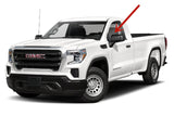 Driver Left Side Door Window Door Glass Compatible with Chevrolet Silverado/GMC Sierra 1500 2 Door Standard Cab 2019-2022 Models