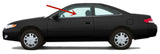 Driver Left Side Door Window Door Glass Compatible with Toyota Solara 1999-2003 Models