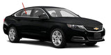 Passenger Right Side Rear Door Window Door Glass Compatible with Chevrolet Impala 2006-2013 Models / Impala Limited 2014-2016 Models