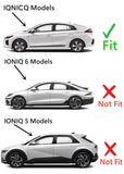 Driver Left Side Rear Door Window Door Glass Compatible with Hyundai Ioniq 2017-2023 Models (Not For Ioniq 5 or Ioniq 6)