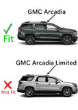 Passenger Right Side Rear Door Window Door Glass Compatible with GMC Acadia 2017-2023 Models (not for Acadia Limited Model)