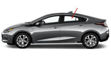 Driver Left Side Rear Door Window Door Glass Compatible with Chevrolet Volt 2016-2019 Models