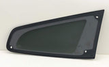 Partial Chrome Style Driver Left Side Rear Quarter Window Quarter Glass Compatible with Chevrolet Traverse 2009-2017 Models