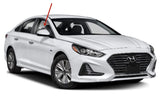 Passenger Right Side Front Door Window Door Glass Compatible with Hyundai Sonata Plug-in 2016-2017 / Sonata Hybrid 2016-2019 Models