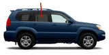 Passenger Right Side Rear Door Window Door Glass Compatible with Lexus GX470 2003-2010 Models