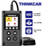ThinkCar ThinkOBD 20 - Automotive Code Reader, OBD2 Scanner, Check Engine Light, Emissions Scanner, Live Data Stream, Smog Check