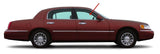 Passenger Right Side Front Door Window Door Glass Compatible with Lincoln Town Car 4 Door Sedan 1994-1997 Models