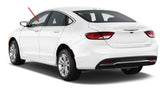 Driver Left Side Front Door Window Door Glass Compatible with Chrysler 200 4 Door Sedan 2015-2018 Models