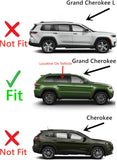 Laminated Privacy Passenger Right Side Rear Door Window Door Glass Compatible with Jeep Grand Cherokee 2022-2024 Models